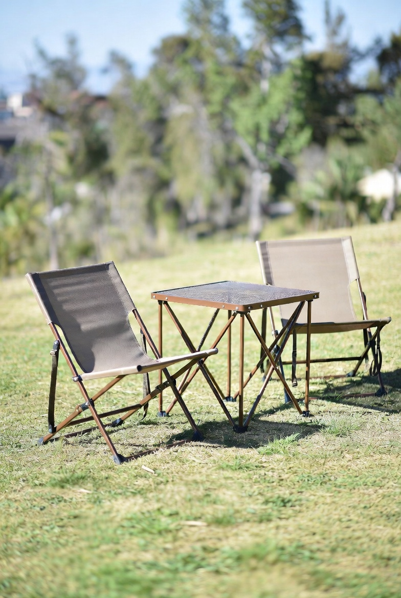 Lightweight Foldable Outdoor Table & Chair Set