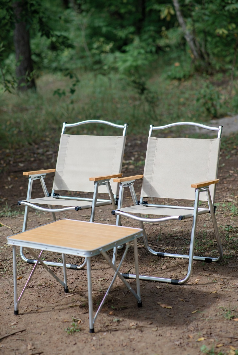 Lightweight Foldable Outdoor Table & Chair Set